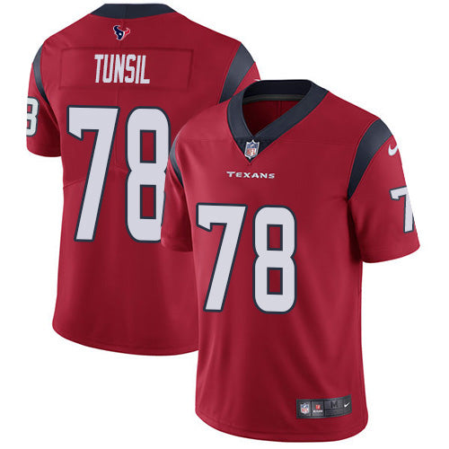 Nike Houston Texans #78 Laremy Tunsil Red Alternate Men's Stitched NFL Vapor Untouchable Limited Jersey Men's
