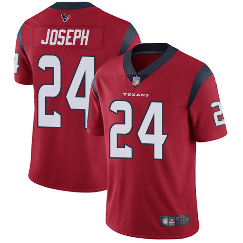 Nike Houston Texans #24 Johnathan Joseph Red Alternate Men's Stitched NFL Vapor Untouchable Limited Jersey Men's
