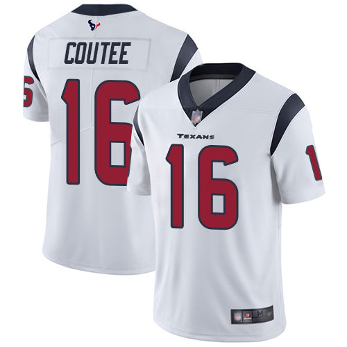 Nike Houston Texans #16 Keke Coutee White Men's Stitched NFL Vapor Untouchable Limited Jersey Men's