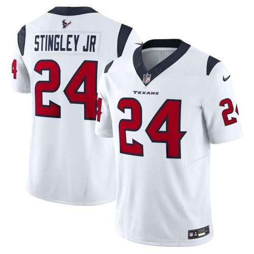 Houston Houston Texans #24 Derek Stingley Jr. Nike Men's White Vapor F.U.S.E. Limited Jersey Men's