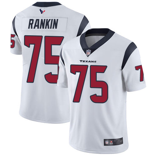 Nike Houston Texans #75 Martinas Rankin White Men's Stitched NFL Vapor Untouchable Limited Jersey Men's